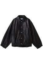 【メゾンスペシャル/MAISON SPECIAL】の【UNISEX】SHEEPレザーGジャン BLK(ブラック)|ID: prp329100004713036 ipo3291000000036129000