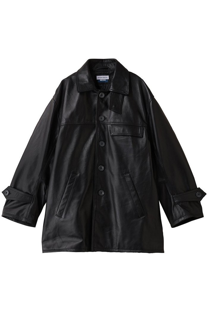 【メゾンスペシャル/MAISON SPECIAL】の【UNISEX】SHEEPレザーカーコート インテリア・キッズ・メンズ・レディースファッション・服の通販 founy(ファニー) https://founy.com/ ファッション Fashion レディースファッション Fashion for Women アウター Coat / Outerwear Collection コート・ロングコート・ピーコート Long Coats, Peacoats & More レディースジャケット・軽アウター Jackets ユニセックス Unisex, Genderless シンプル Simple, Minimal ジャケット Jacket, Outerwear スタイリッシュ Stylish, Fashionable スリーブ Sleeve, Long Sleeve / Short Sleeve ロング Long, Long-Length |ID: prp329100004713037 ipo3291000000036129007