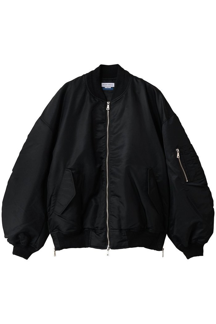 【メゾンスペシャル/MAISON SPECIAL】の【UNISEX】ナイロンMA-1 インテリア・キッズ・メンズ・レディースファッション・服の通販 founy(ファニー) https://founy.com/ ファッション Fashion レディースファッション Fashion for Women アウター Coat / Outerwear Collection レディースジャケット・軽アウター Jackets ブルゾンジャケット・スポーティアウター Blouson Jackets MA-1ジャケット MA-1 Bomber Jackets / Flight Jackets ユニセックス Unisex, Genderless ジャケット Jacket, Outerwear スタイリッシュ Stylish, Fashionable スリーブ Sleeve, Long Sleeve / Short Sleeve ブルゾン Blouson, Bomber Jacket ロング Long, Long-Length 新作・新入荷 New Arrivals / New In |ID: prp329100004713038 ipo3291000000034046566