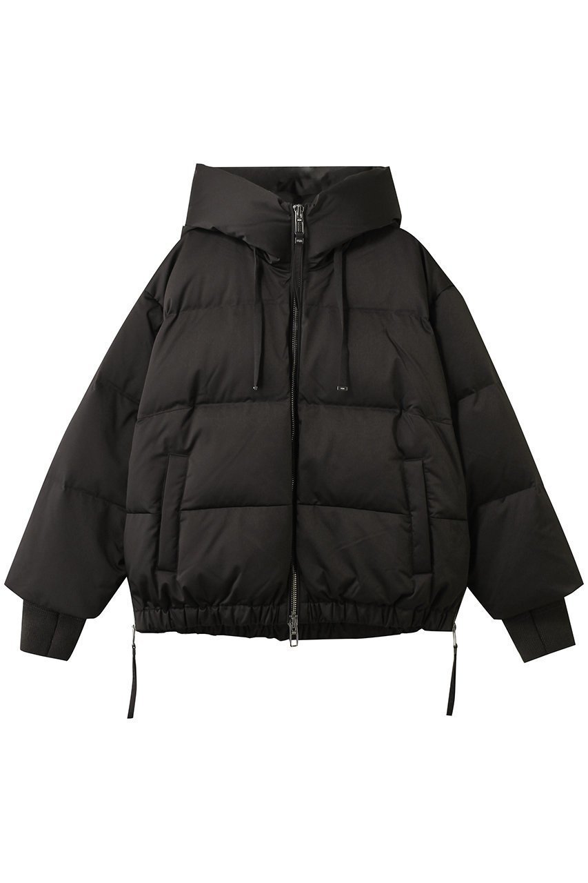 【デュノ/DUNO】のHEKA サイドジップ フーデッド ダウンブルゾン インテリア・キッズ・メンズ・レディースファッション・服の通販 founy(ファニー) 　ファッション　Fashion　レディースファッション　Fashion for Women　アウター　Coat / Outerwear Collection　コート・ロングコート・ピーコート　Long Coats, Peacoats & More　ブルゾンジャケット・スポーティアウター　Blouson Jackets　サイドジップ　Side Zip, Side Zipper　ショート　Short, Short Length　ジャケット　Jacket, Outerwear　スリット　Slit, Slit Detail　ダウン　Down, Puffer　バランス　Balance, Style Balance　ブルゾン　Blouson, Bomber Jacket　モダン　Modern, Contemporary　ダークブラウン|ID: prp329100004713051 ipo3291000000035382835