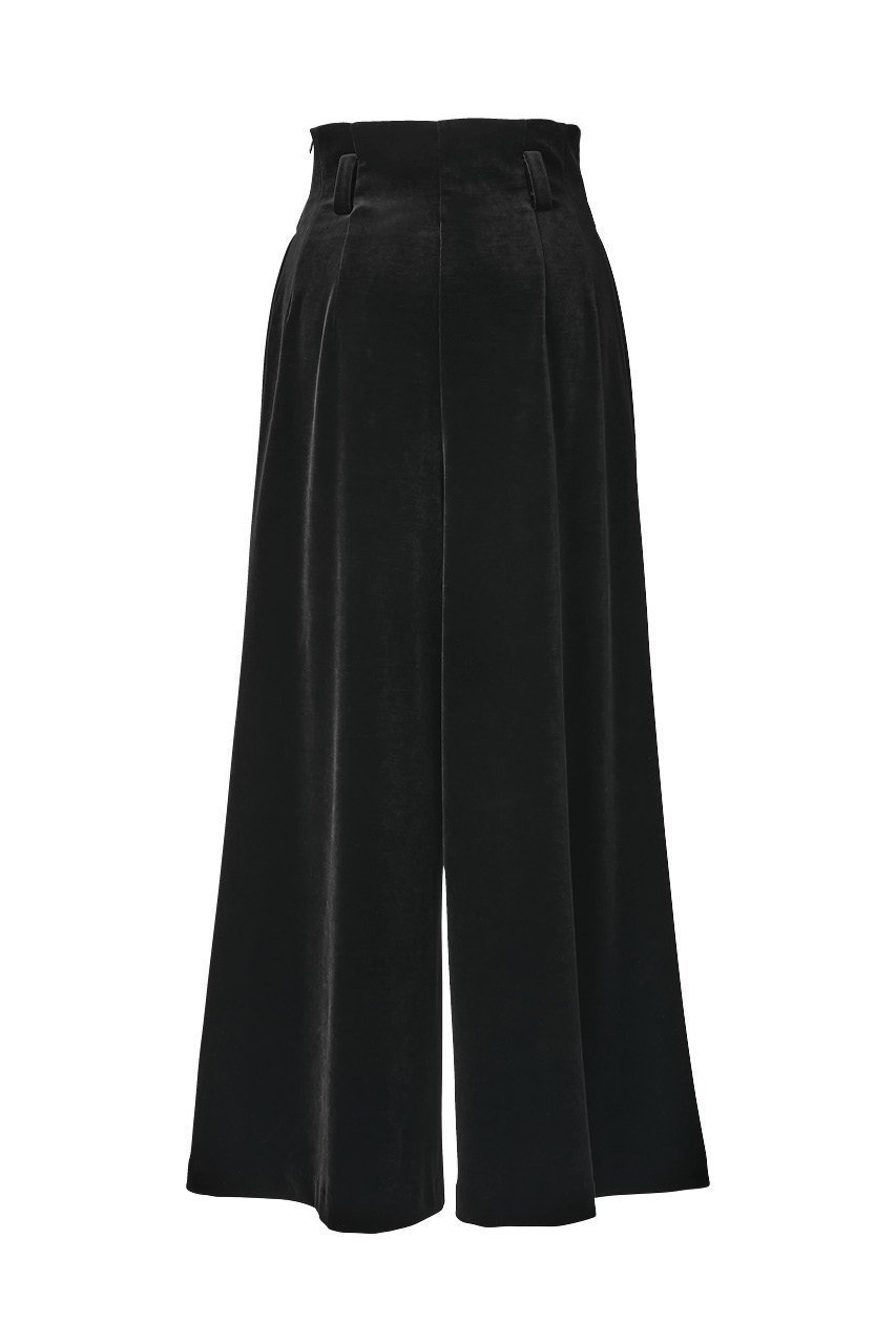 【デイジーリン/DAISY LIN】のELEGANT FLARE VELOUR PANTS 人気、トレンドファッション・服の通販 founy(ファニー) 　ファッション　Fashion　レディースファッション　Fashion for Women　パンツ　Pants & Trousers　シンプル　Simple, Minimal　ストレッチ　Stretch, Stretchy Fabric　なめらか　Smooth, Silky Texture　フレア　Flare, Flared　フロント　Front, Front Design　ベルベット　Velvet, Velvety　ベロア　Velour, Soft Velvet　ワイド　Wide, Wide Fit　A/W・秋冬　Autumn/Winter　夏　Summer　エレガント 上品　Elegant　other-2|ID: prp329100004713053 ipo3291000000035832490