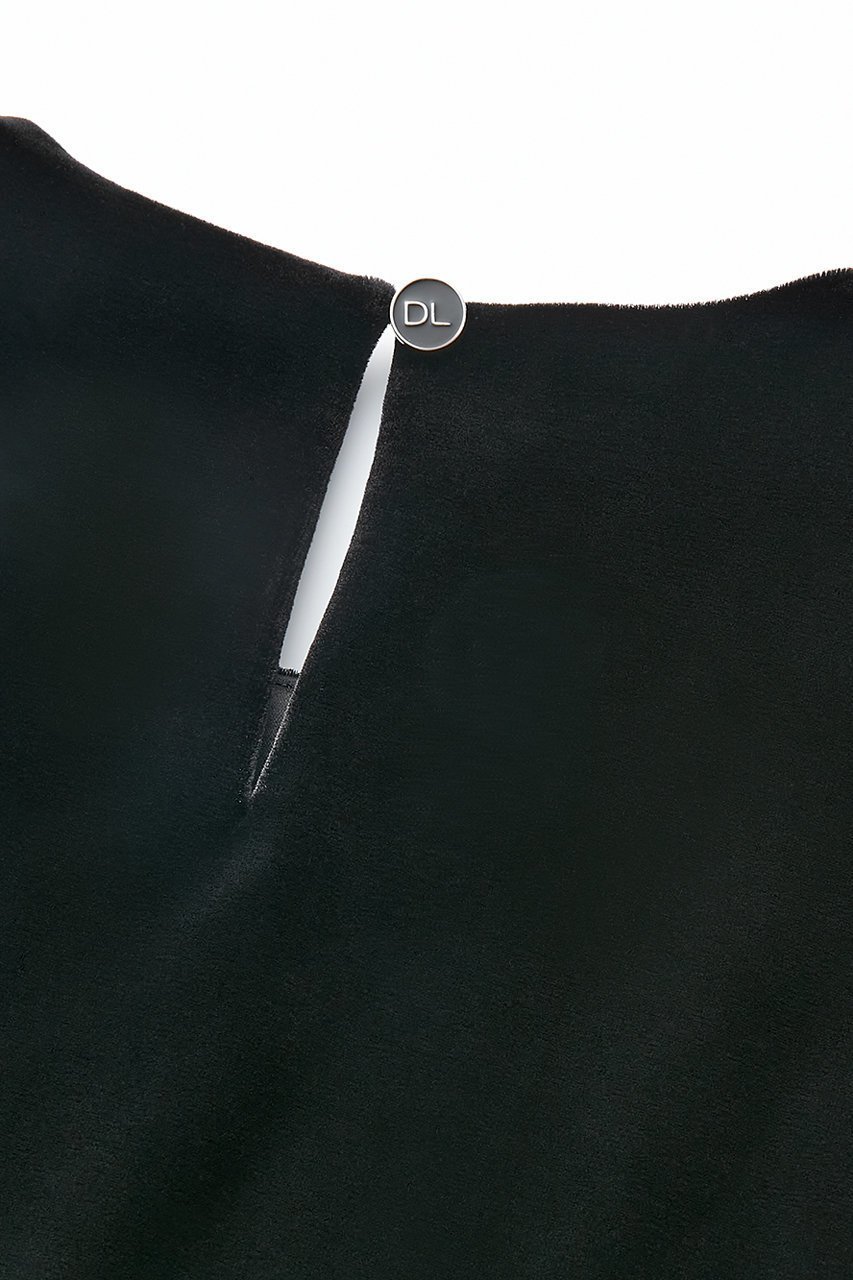 【デイジーリン/DAISY LIN】のTop “High-end Lady” 人気、トレンドファッション・服の通販 founy(ファニー) 　ファッション　Fashion　レディースファッション　Fashion for Women　トップス・カットソー　Cut & Sew Tops　シャツ・ブラウス・オフィスカジュアル　Elegant Blouses & Button-Ups　エレガント 上品　Elegant　シフォン　Chiffon, Lightweight Fabric　シンプル　Simple, Minimal　スマート　Smart, Elegant　スリット　Slit, Slit Detail　スリーブ　Sleeve, Long Sleeve / Short Sleeve　フェミニン　Feminine, Girly　フリル　Frill, Ruffle　ベロア　Velour, Soft Velvet　ロング　Long, Long-Length　人気　Popular, Best Seller　other-4|ID: prp329100004713054 ipo3291000000035832507