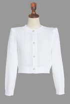 【デイジーリン/DAISY LIN】のCardigan “Lady Pearl” 人気、トレンドファッション・服の通販 founy(ファニー) ファッション Fashion レディースファッション Fashion for Women トップス・カットソー Cut & Sew Tops ニット Knit Tops & Sweaters カーディガン・羽織り Layered Style Cardigans ウォッシャブル Machine Washable カーディガン Cardigan, Knitwear コンパクト Compact, Small Size パール Pearl, Pearl Accent 手編み Hand-Knitted, Handmade Knit 洗える Machine Washable 秋 Autumn thumbnail ホワイト|ID: prp329100004713057 ipo3291000000035832528