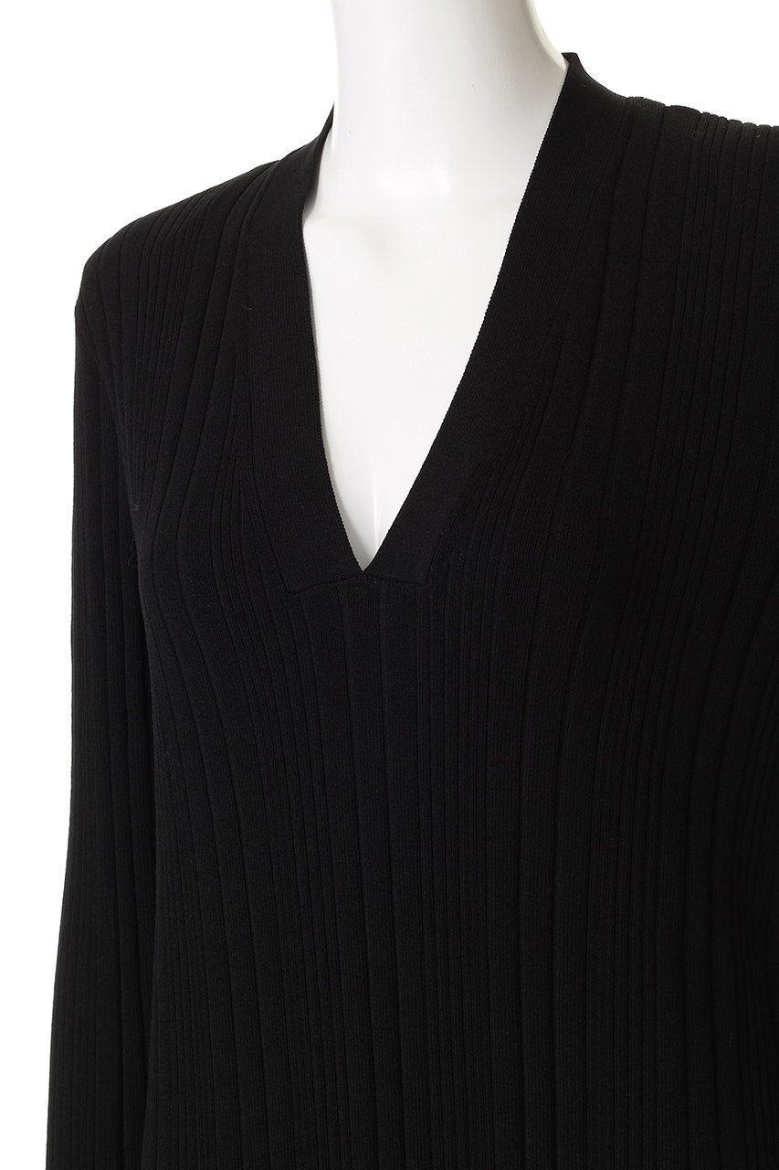 【ヴェニカ/Venica】のVneck knit dress 人気、トレンドファッション・服の通販 founy(ファニー) 　ファッション　Fashion　レディースファッション　Fashion for Women　ワンピース　Dresses　フォーマル・パーティードレス・結婚式用ドレス　Elegant & Casual Dresses　チュニック　Tunic Tops & Dresses　エレガント 上品　Elegant　クラシカル　Classical, Vintage-Inspired　ストレート　Straight, Straight Cut　チュニック　Tunic, Long Top　デコルテ　Décolleté, Neckline　ロング　Long, Long-Length　other-8|ID: prp329100004713061 ipo3291000000034423995