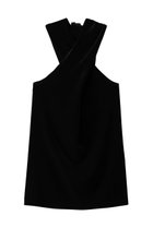 【その他のブランド/Other】の【9/30 12:00販売開始】Velour halter neck tops black|ID: prp329100004713062 ipo3291000000034046869