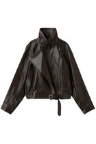 【その他のブランド/Other】の【9/30 12:00販売開始】Stand collar leather blouson 人気、トレンドファッション・服の通販 founy(ファニー) ファッション Fashion レディースファッション Fashion for Women アウター Coat / Outerwear Collection レディースジャケット・軽アウター Jackets ブルゾンジャケット・スポーティアウター Blouson Jackets なめらか Smooth, Silky Texture クール Cool, Chic ジャケット Jacket, Outerwear スタンド Stand Collar, Upright Stand スラックス Slacks, Dress Pants デニム Denim, Jeans Material ブルゾン Blouson, Bomber Jacket ミックス Mix, Mixed Style 新作・新入荷 New Arrivals / New In thumbnail brown|ID: prp329100004713063 ipo3291000000034046879