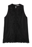 【その他のブランド/Other】の【9/30 12:00販売開始】Scallop embroidery blouse 人気、トレンドファッション・服の通販 founy(ファニー) ファッション Fashion レディースファッション Fashion for Women トップス・カットソー Cut & Sew Tops キャミソール&ノースリーブ Camisoles & Sleeveless Tops シャツ・ブラウス・オフィスカジュアル Elegant Blouses & Button-Ups スカラップ Scallop, Scalloped Edge スラックス Slacks, Dress Pants スリット Slit, Slit Detail ノースリーブ Sleeveless, No-Sleeve 新作・新入荷 New Arrivals / New In |ID:prp329100004713065