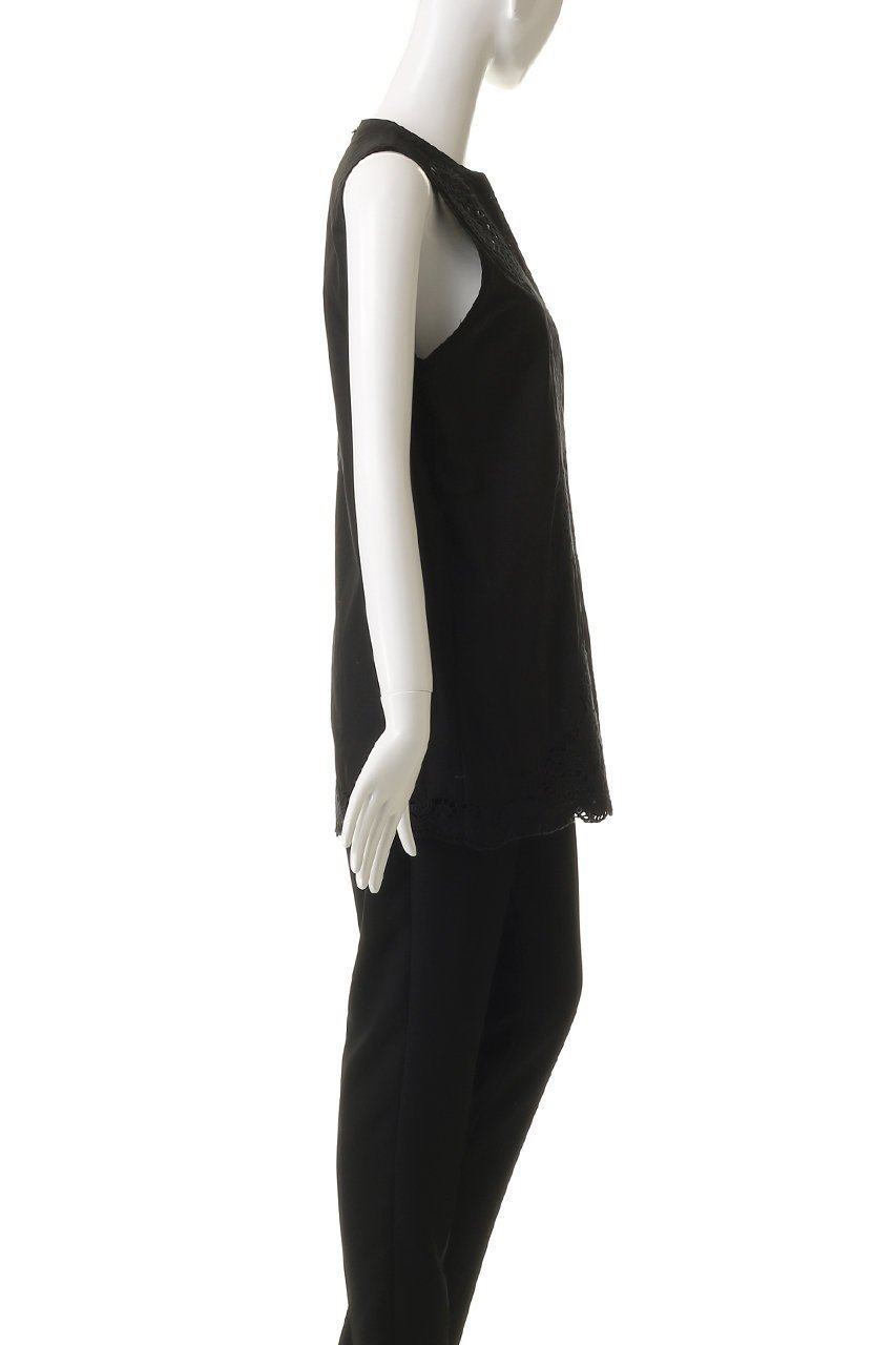 【ヴェニカ/Venica】のScallop embroidery blouse 人気、トレンドファッション・服の通販 founy(ファニー) 　ファッション　Fashion　レディースファッション　Fashion for Women　トップス・カットソー　Cut & Sew Tops　キャミソール&ノースリーブ　Camisoles & Sleeveless Tops　シャツ・ブラウス・オフィスカジュアル　Elegant Blouses & Button-Ups　スカラップ　Scallop, Scalloped Edge　スラックス　Slacks, Dress Pants　スリット　Slit, Slit Detail　ノースリーブ　Sleeveless, No-Sleeve　other-6|ID: prp329100004713065 ipo3291000000034308391