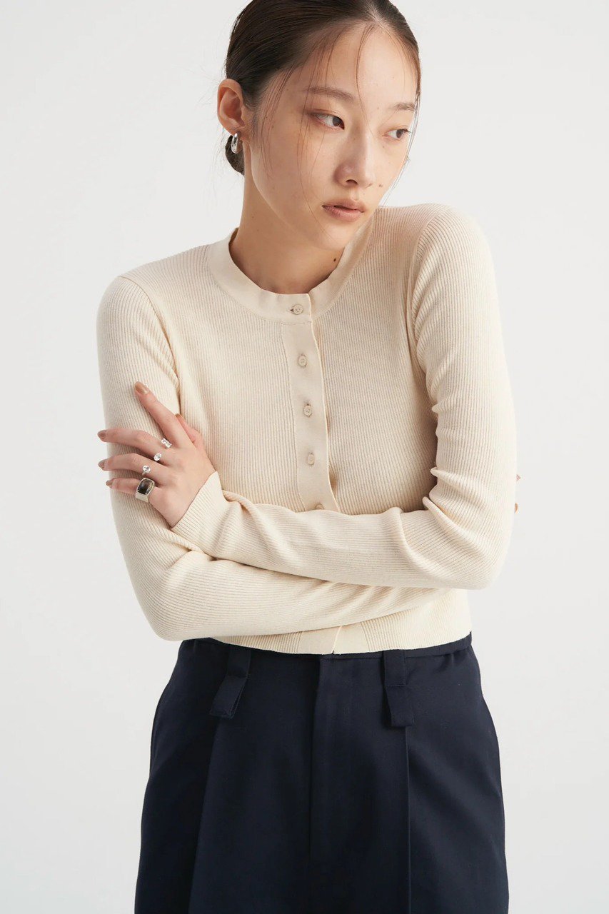 【その他のブランド/Other】の【9/30 12:00販売開始】Cotton silk knit cardigan 人気、トレンドファッション・服の通販 founy(ファニー) 　ファッション　Fashion　レディースファッション　Fashion for Women　トップス・カットソー　Cut & Sew Tops　ニット　Knit Tops & Sweaters　カーディガン・羽織り　Layered Style Cardigans　カーディガン　Cardigan, Knitwear　コンパクト　Compact, Small Size　ショート　Short, Short Length　シルク　Silk, 100% Silk　ロング　Long, Long-Length　夏　Summer　新作・新入荷　New Arrivals / New In　other-6|ID: prp329100004713069 ipo3291000000034046943