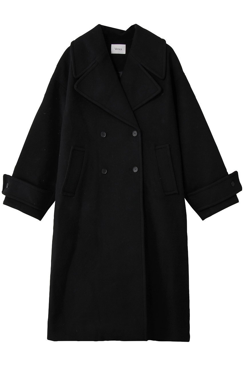 【その他のブランド/Other】の【9/30 12:00販売開始】Big collar double coat 人気、トレンドファッション・服の通販 founy(ファニー) 　ファッション　Fashion　レディースファッション　Fashion for Women　アウター　Coat / Outerwear Collection　コート・ロングコート・ピーコート　Long Coats, Peacoats & More　クラシカル　Classical, Vintage-Inspired　シンプル　Simple, Minimal　ダブル　Double, Double-Breasted　バランス　Balance, Style Balance　ビッグ　Big, Oversized　ロング　Long, Long-Length　新作・新入荷　New Arrivals / New In　A/W・秋冬　Autumn/Winter　 other-1|ID: prp329100004713072 ipo3291000000034046965