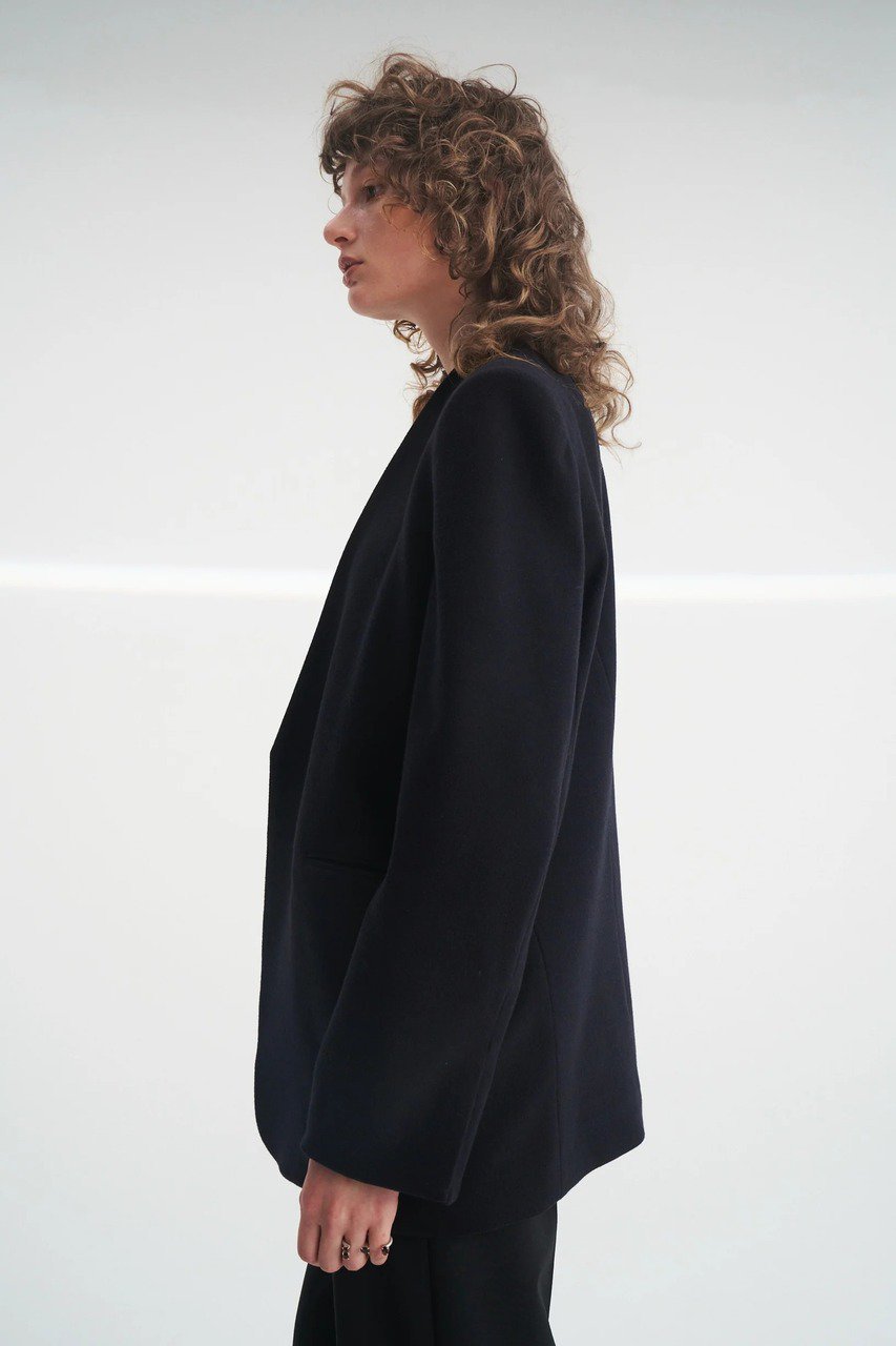 【その他のブランド/Other】の【9/30 12:00販売開始】Powershoulder nocolar jacket 人気、トレンドファッション・服の通販 founy(ファニー) 　ファッション　Fashion　レディースファッション　Fashion for Women　アウター　Coat / Outerwear Collection　レディースジャケット・軽アウター　Jackets　クラシカル　Classical, Vintage-Inspired　ジャケット　Jacket, Outerwear　新作・新入荷　New Arrivals / New In　秋　Autumn　other-2|ID: prp329100004713081 ipo3291000000034047049