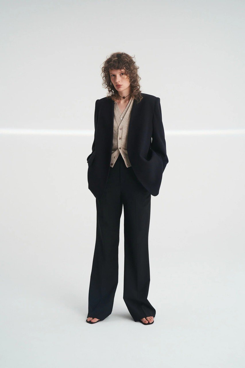 【その他のブランド/Other】の【9/30 12:00販売開始】Powershoulder nocolar jacket 人気、トレンドファッション・服の通販 founy(ファニー) 　ファッション　Fashion　レディースファッション　Fashion for Women　アウター　Coat / Outerwear Collection　レディースジャケット・軽アウター　Jackets　クラシカル　Classical, Vintage-Inspired　ジャケット　Jacket, Outerwear　新作・新入荷　New Arrivals / New In　秋　Autumn　other-3|ID: prp329100004713081 ipo3291000000034047050