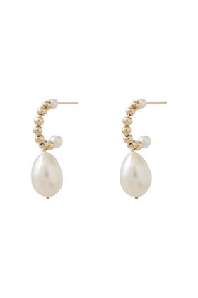 【ナチュラリジュエリ/NATURALI JEWELRY】 Aria カールピアス人気、トレンドファッション・服の通販 founy(ファニー) ファッション Fashion レディースファッション Fashion for Women ジュエリー Jewelry ファッションリング Fashion Rings イヤリング・フープ・ドロップタイプ Hoop, Drop & Clip Earrings イヤリング Earrings パール Pearl, Pearl Accent リュクス Luxury, Elegant, High-End, Chic エレガント 上品 Elegant 新作・新入荷 New Arrivals / New In |ID:prp329100004714030