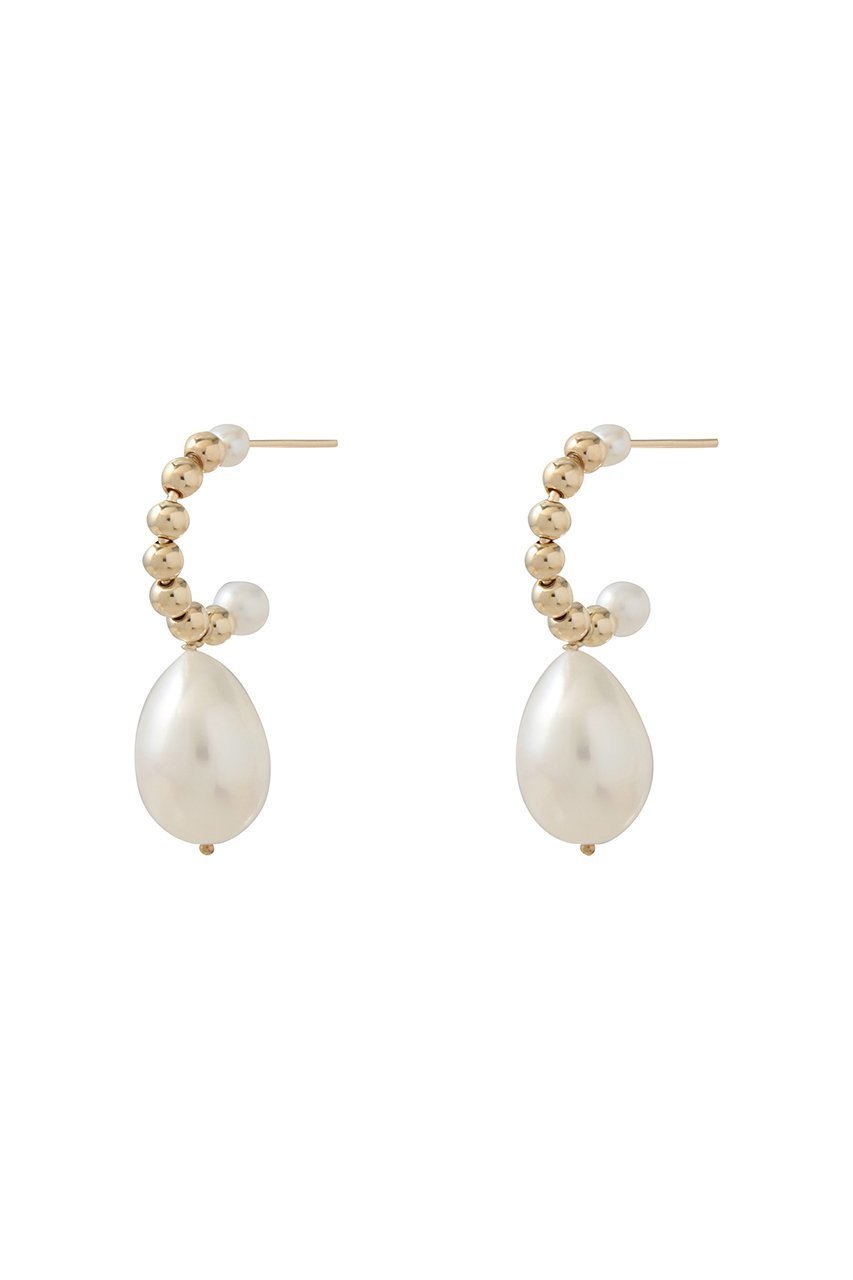 【ナチュラリジュエリ/NATURALI JEWELRY】のAria カールピアス 人気、トレンドファッション・服の通販 founy(ファニー) 　ファッション　Fashion　レディースファッション　Fashion for Women　ジュエリー　Jewelry　ファッションリング　Fashion Rings　イヤリング・フープ・ドロップタイプ　Hoop, Drop & Clip Earrings　イヤリング　Earrings　パール　Pearl, Pearl Accent　リュクス　Luxury, Elegant, High-End, Chic　エレガント 上品　Elegant　新作・新入荷　New Arrivals / New In　 other-1|ID: prp329100004714030 ipo3291000000034056704