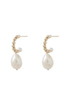 【ナチュラリジュエリ/NATURALI JEWELRY】のAria カールピアス パール|ID: prp329100004714030 ipo3291000000034056705
