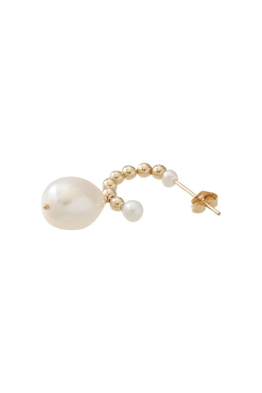 【ナチュラリジュエリ/NATURALI JEWELRY】のAria カールピアス 人気、トレンドファッション・服の通販 founy(ファニー) 　ファッション　Fashion　レディースファッション　Fashion for Women　ジュエリー　Jewelry　ファッションリング　Fashion Rings　イヤリング・フープ・ドロップタイプ　Hoop, Drop & Clip Earrings　イヤリング　Earrings　パール　Pearl, Pearl Accent　リュクス　Luxury, Elegant, High-End, Chic　エレガント 上品　Elegant　新作・新入荷　New Arrivals / New In　other-3|ID: prp329100004714030 ipo3291000000034056707