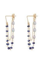 【ナチュラリジュエリ/NATURALI JEWELRY】のSteady コンビネーションピアス サファイア|ID: prp329100004714036 ipo3291000000034056738