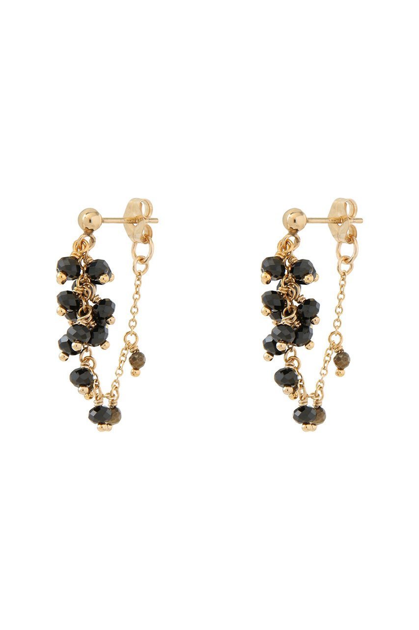 【ナチュラリジュエリ/NATURALI JEWELRY】のマルベリーピアス S インテリア・キッズ・メンズ・レディースファッション・服の通販 founy(ファニー) 　ファッション　Fashion　レディースファッション　Fashion for Women　ジュエリー　Jewelry　ファッションリング　Fashion Rings　イヤリング・フープ・ドロップタイプ　Hoop, Drop & Clip Earrings　イヤリング　Earrings　クール　Cool, Chic　グラデーション　Gradient, Ombre　チェーン　Chain, Chain Strap　モダン　Modern, Contemporary　モチーフ　Motif, Design Theme　ブラックスピネル|ID: prp329100004714039 ipo3291000000035702648