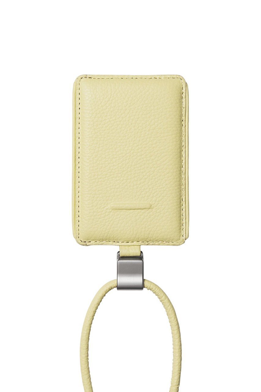 【オブジェクツアイオー/objcts.io】のデタッチャブルストラップ付レザースリムカードホルダー(iPhoneアクセサリー ) インテリア・キッズ・メンズ・レディースファッション・服の通販 founy(ファニー) ファッション Fashion レディースファッション Fashion for Women iPhone アイフォーン iPhone ユニセックス Unisex, Genderless アクセサリー Fashion Accessories ポーチ Pouch, Small Case マグネット Magnet, Magnetic Closure ラップ Wrap, Wrap Design 財布 Wallet, Purse バターイエロー|ID: prp329100004714040 ipo3291000000034845902