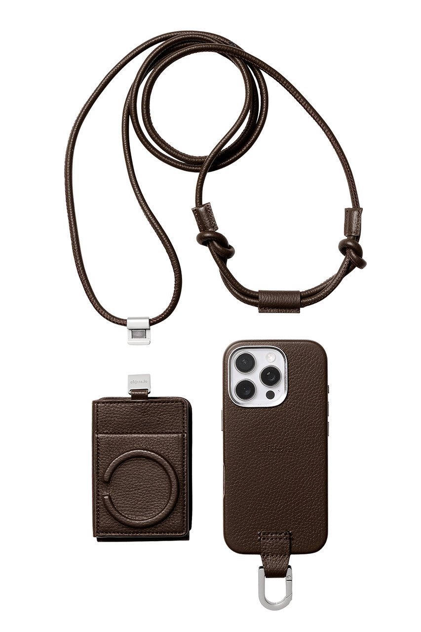 【オブジェクツアイオー/objcts.io】のデタッチャブルストラップ付レザーウォレット(iPhoneアクセサリー ) 人気、トレンドファッション・服の通販 founy(ファニー) 　ファッション　Fashion　レディースファッション　Fashion for Women　iPhone アイフォーン　iPhone　アクセサリー　Fashion Accessories　コイン　Coin, Coin Design　ポケット　Pocket, Pocket Detail　ポーチ　Pouch, Small Case　マグネット　Magnet, Magnetic Closure　ラップ　Wrap, Wrap Design　新作・新入荷　New Arrivals / New In　財布　Wallet, Purse　other-3|ID: prp329100004714041 ipo3291000000034056773