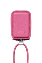 【オブジェクツアイオー/objcts.io】のデタッチャブルストラップ付レザーマイクロバッグ(iPhoneアクセサリー ) ショッキングピンク|ID: prp329100004714042 ipo3291000000034056777