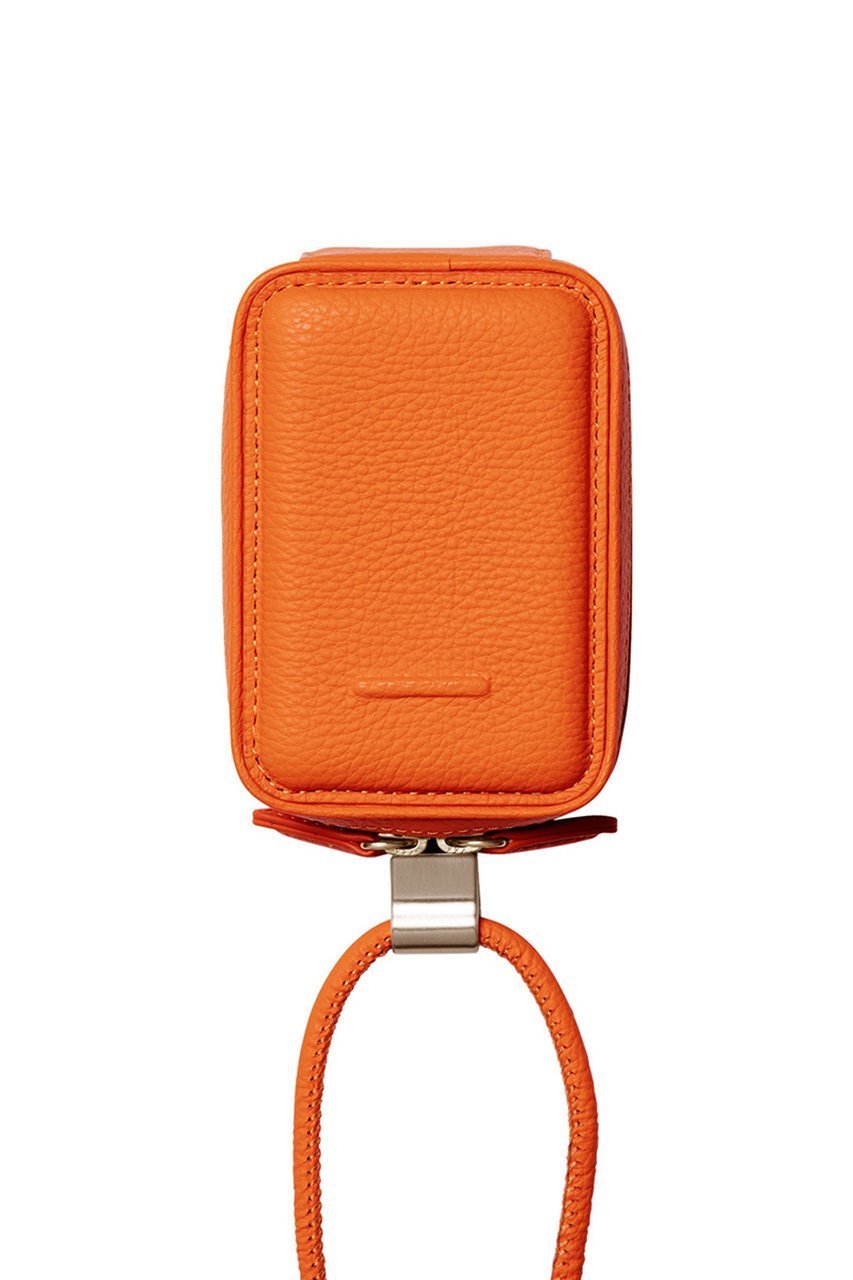 【オブジェクツアイオー/objcts.io】のデタッチャブルストラップ付レザーマイクロバッグ(iPhoneアクセサリー ) インテリア・キッズ・メンズ・レディースファッション・服の通販 founy(ファニー) 　ファッション　Fashion　レディースファッション　Fashion for Women　iPhone アイフォーン　iPhone　ユニセックス　Unisex, Genderless　アクセサリー　Fashion Accessories　ポーチ　Pouch, Small Case　マグネット　Magnet, Magnetic Closure　ラップ　Wrap, Wrap Design　財布　Wallet, Purse　パンプキン|ID: prp329100004714042 ipo3291000000034845910