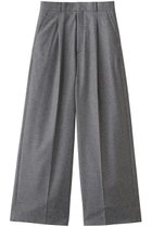 【エイトン/ATON】のMERINO COLLEGE FLANNEL タックトワイドパンツ 人気、トレンドファッション・服の通販 founy(ファニー) ファッション Fashion レディースファッション Fashion for Women パンツ Pants & Trousers ジャケット Jacket, Outerwear ストレート Straight, Straight Cut ドレープ Drape, Draping Fabric バランス Balance, Style Balance フィット Fit, Slim Fit マニッシュ Mannish, Boyish 新作・新入荷 New Arrivals / New In thumbnail トップグレー|ID: prp329100004714043 ipo3291000000034056782