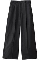 【エイトン/ATON】のMERINO COLLEGE FLANNEL タックトワイドパンツ 人気、トレンドファッション・服の通販 founy(ファニー) ファッション Fashion レディースファッション Fashion for Women パンツ Pants & Trousers ジャケット Jacket, Outerwear ストレート Straight, Straight Cut ドレープ Drape, Draping Fabric バランス Balance, Style Balance フィット Fit, Slim Fit マニッシュ Mannish, Boyish 新作・新入荷 New Arrivals / New In thumbnail チャコールトップ|ID: prp329100004714043 ipo3291000000034056783
