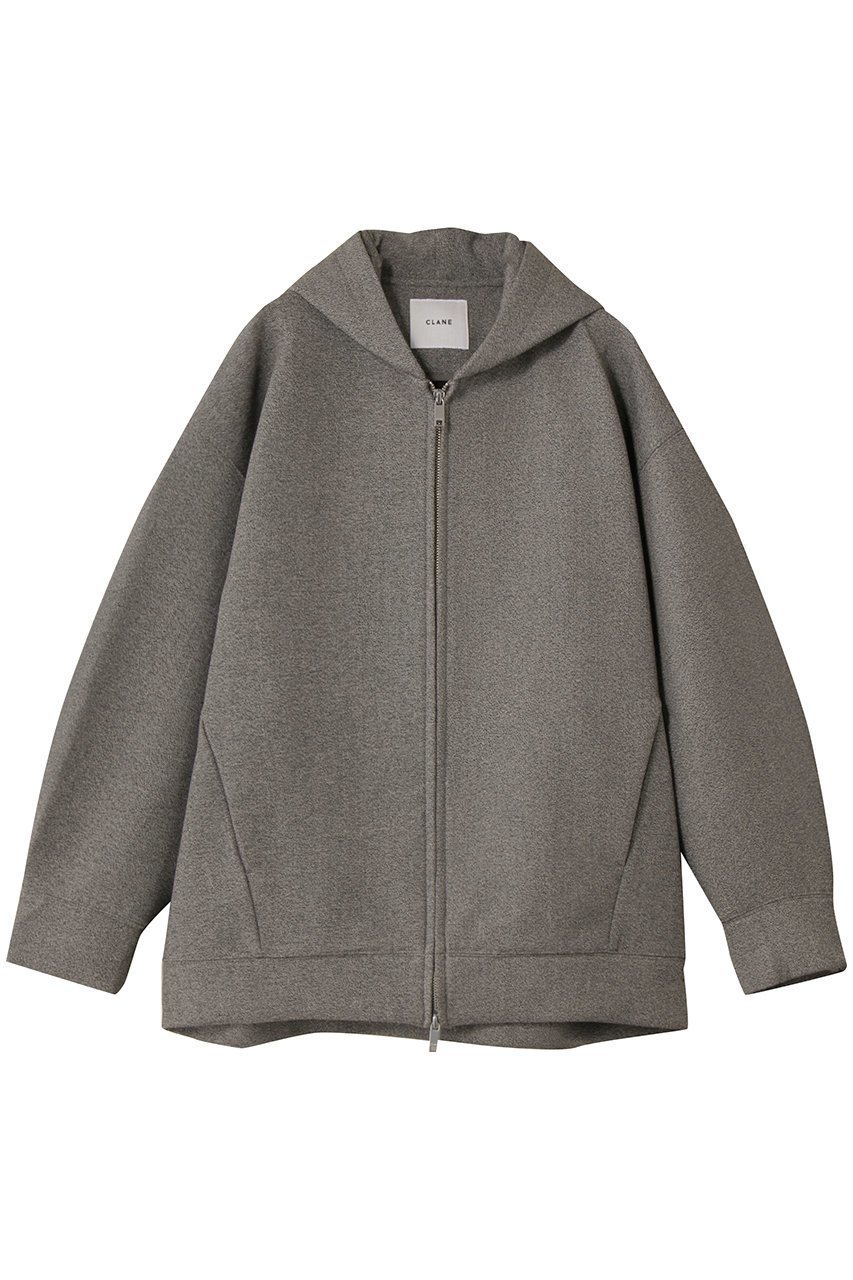 【クラネ/CLANE】のCONSTRUCTIVE BONDING HOODIE/ブルゾン インテリア・キッズ・メンズ・レディースファッション・服の通販 founy(ファニー) ファッション Fashion レディースファッション Fashion for Women アウター Coat / Outerwear Collection レディースジャケット・軽アウター Jackets ブルゾンジャケット・スポーティアウター Blouson Jackets カットソー Cut and Sewn Top ジャケット Jacket, Outerwear フォルム Silhouette, Form ブルゾン Blouson, Bomber Jacket ボンディング Bonding, Bonded Fabric 冬 Winter / This Winter MIX|ID: prp329100004714044 ipo3291000000035321578