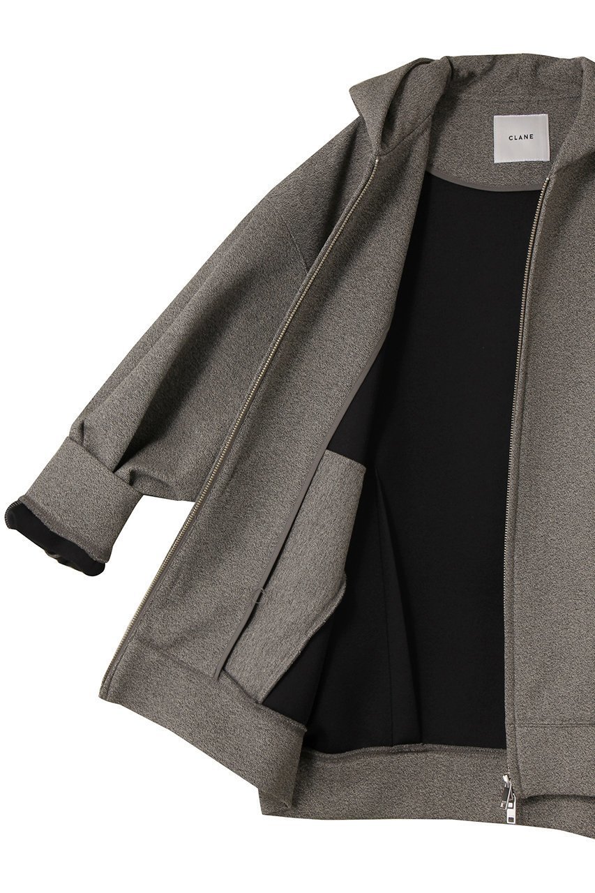 【クラネ/CLANE】のCONSTRUCTIVE BONDING HOODIE/ブルゾン 人気、トレンドファッション・服の通販 founy(ファニー) ファッション Fashion レディースファッション Fashion for Women アウター Coat / Outerwear Collection レディースジャケット・軽アウター Jackets ブルゾンジャケット・スポーティアウター Blouson Jackets カットソー Cut and Sewn Top ジャケット Jacket, Outerwear フォルム Silhouette, Form ブルゾン Blouson, Bomber Jacket ボンディング Bonding, Bonded Fabric 冬 Winter / This Winter other-6|ID: prp329100004714044 ipo3291000000035321583