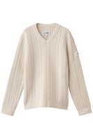【エムエム6 メゾン マルタン マルジェラ/MM6 Maison Martin Margiela】のVネック ニット トップス 人気、トレンドファッション・服の通販 founy(ファニー) ファッション Fashion レディースファッション Fashion for Women トップス・カットソー Cut & Sew Tops ニット Knit Tops & Sweaters カジュアルプルオーバー・ニットトップス Pullovers & Knit Tops / Casual Pullovers Vネックトップス V-Neck Tops / V-Cut Neckline Shirts シンプル Simple, Minimal バランス Balance, Style Balance 定番 Standard, Basic Item 新作・新入荷 New Arrivals / New In |ID:prp329100004714045