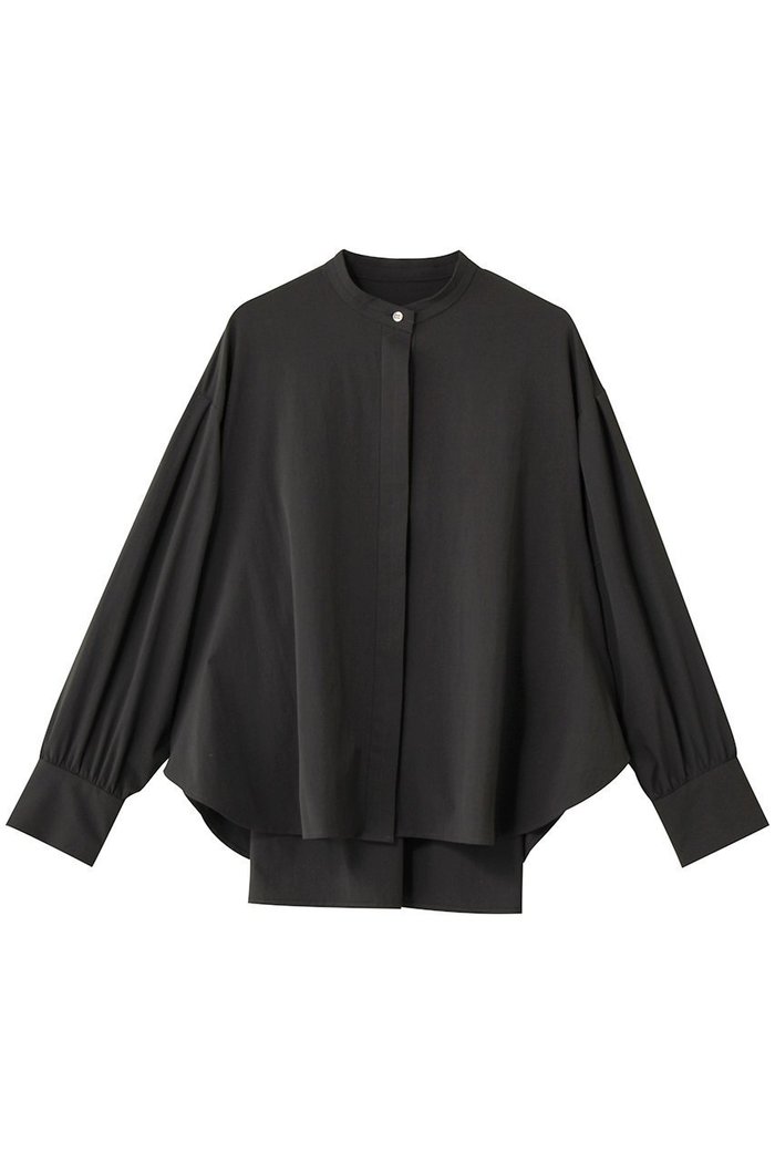 【フローレント/FLORENT】の2WAY バンドカラー フライフロント ブラウス インテリア・キッズ・メンズ・レディースファッション・服の通販 founy(ファニー) https://founy.com/ ファッション Fashion レディースファッション Fashion for Women トップス・カットソー Cut & Sew Tops シャツ・ブラウス・オフィスカジュアル Elegant Blouses & Button-Ups ギャザー Gathered, Ruffled ストレッチ Stretch, Stretchy Fabric スリーブ Sleeve, Long Sleeve / Short Sleeve フロント Front, Front Design ロング Long, Long-Length |ID: prp329100004714049 ipo3291000000034056824