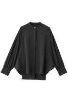 【フローレント/FLORENT】の2WAY バンドカラー フライフロント ブラウス 人気、トレンドファッション・服の通販 founy(ファニー) ファッション Fashion レディースファッション Fashion for Women トップス・カットソー Cut & Sew Tops シャツ・ブラウス・オフィスカジュアル Elegant Blouses & Button-Ups ギャザー Gathered, Ruffled ストレッチ Stretch, Stretchy Fabric スリーブ Sleeve, Long Sleeve / Short Sleeve フロント Front, Front Design ロング Long, Long-Length 新作・新入荷 New Arrivals / New In thumbnail チャコールグレー|ID: prp329100004714049 ipo3291000000034056825