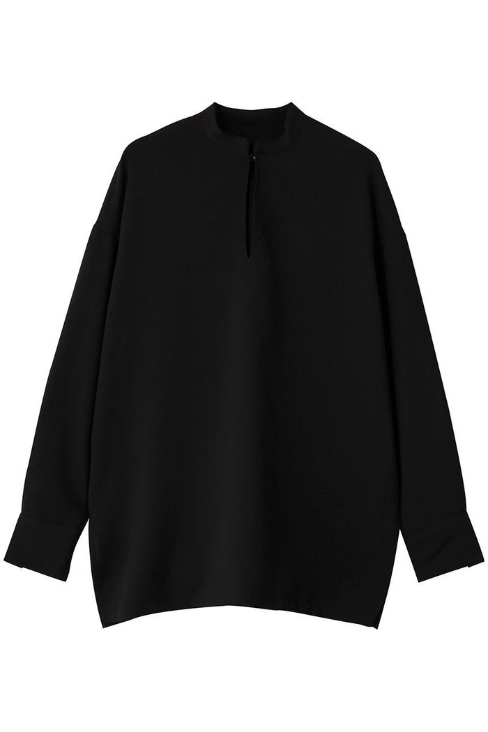 【フローレント/FLORENT】のドライタッチ フロントスリット ブラウス インテリア・キッズ・メンズ・レディースファッション・服の通販 founy(ファニー) https://founy.com/ ファッション Fashion レディースファッション Fashion for Women トップス・カットソー Cut & Sew Tops シャツ・ブラウス・オフィスカジュアル Elegant Blouses & Button-Ups ストレッチ Stretch, Stretchy Fabric スリット Slit, Slit Detail スリーブ Sleeve, Long Sleeve / Short Sleeve フロント Front, Front Design ロング Long, Long-Length |ID: prp329100004714050 ipo3291000000035321599