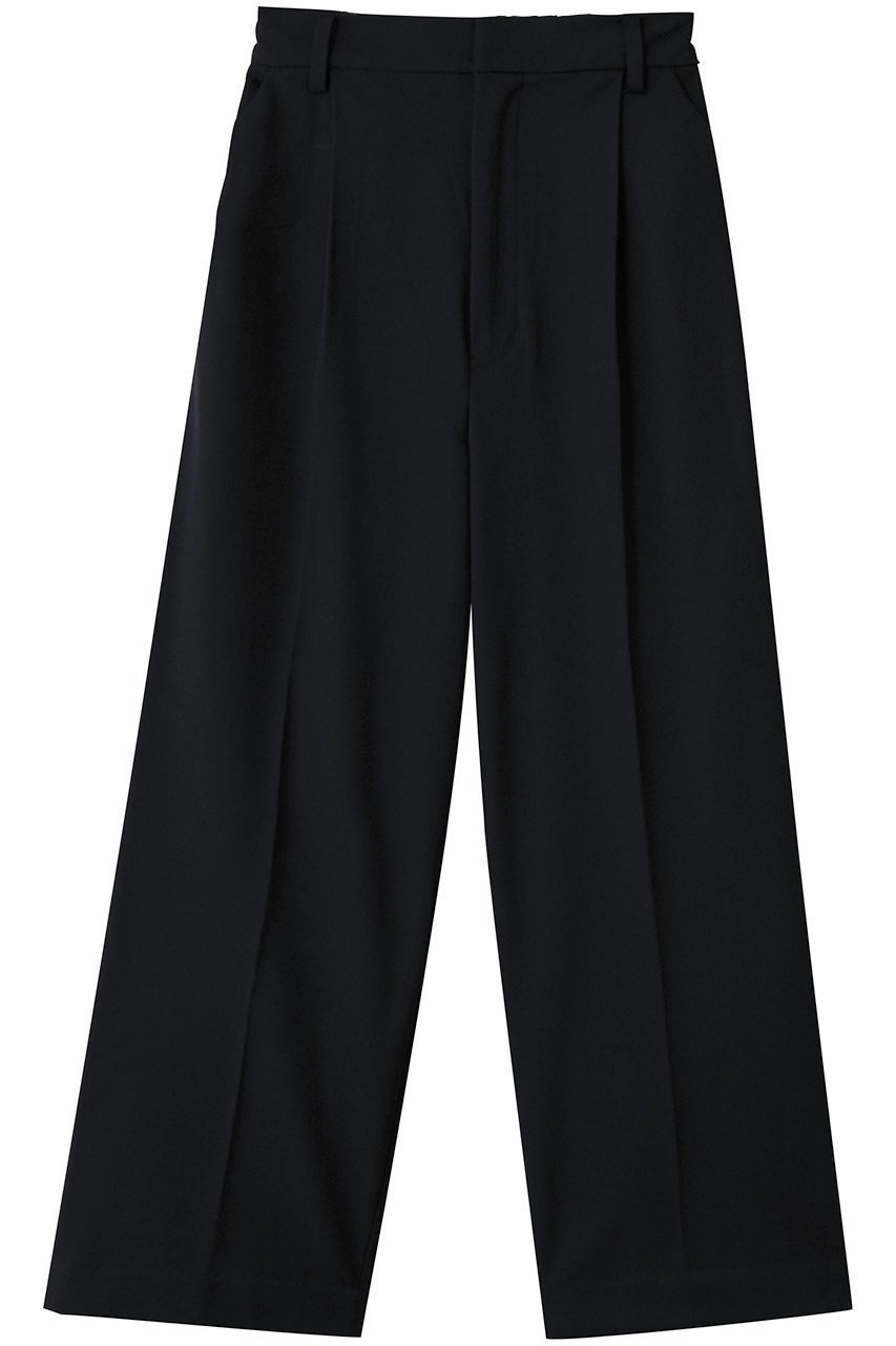 【フローレント/FLORENT】の裏起毛 ストレッチ タックパンツ インテリア・キッズ・メンズ・レディースファッション・服の通販 founy(ファニー) 　ファッション　Fashion　レディースファッション　Fashion for Women　パンツ　Pants & Trousers　ストレッチ　Stretch, Stretchy Fabric　新作・新入荷　New Arrivals / New In　A/W・秋冬　Autumn/Winter　ネイビー|ID: prp329100004714051 ipo3291000000034056846