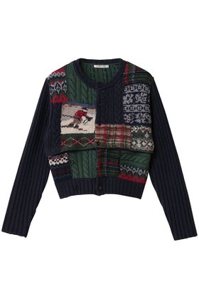 【マルティニーク/martinique】の【CURRENTAGE】Patchwork Hand ニット 人気、トレンドファッション・服の通販 founy(ファニー) ファッション Fashion レディースファッション Fashion for Women トップス・カットソー Cut & Sew Tops ニット Knit Tops & Sweaters カジュアルプルオーバー・ニットトップス Pullovers & Knit Tops / Casual Pullovers カーディガン Cardigan, Knitwear クロップド Cropped, Short Length ハンド Hand, Handmade パッチワーク Patchwork, Mixed Fabric 新作・新入荷 New Arrivals / New In |ID:prp329100004714065