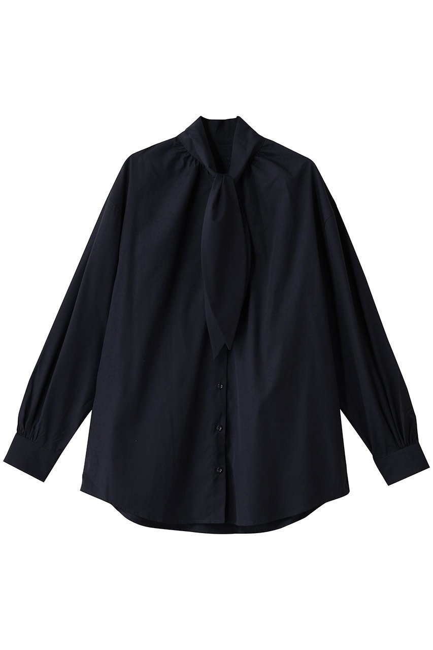 【マルティニーク/martinique】の【別注】【BOURRIENNE】MERVEILLEUSEコットンタイブラウス 人気、トレンドファッション・服の通販 founy(ファニー) 　ファッション　Fashion　レディースファッション　Fashion for Women　トップス・カットソー　Cut & Sew Tops　シャツ・ブラウス・オフィスカジュアル　Elegant Blouses & Button-Ups　スペシャル　Special, Limited Edition　スリーブ　Sleeve, Long Sleeve / Short Sleeve　フランス　France, French　ロング　Long, Long-Length　エレガント 上品　Elegant　別注　Limited Edition, Custom Order　新作・新入荷　New Arrivals / New In　 other-1|ID: prp329100004714067 ipo3291000000034056942
