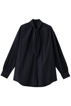 【マルティニーク/martinique】の【別注】【BOURRIENNE】MERVEILLEUSEコットンタイブラウス 人気、トレンドファッション・服の通販 founy(ファニー) ファッション Fashion レディースファッション Fashion for Women トップス・カットソー Cut & Sew Tops シャツ・ブラウス・オフィスカジュアル Elegant Blouses & Button-Ups スペシャル Special, Limited Edition スリーブ Sleeve, Long Sleeve / Short Sleeve フランス France, French ロング Long, Long-Length エレガント 上品 Elegant 別注 Limited Edition, Custom Order 新作・新入荷 New Arrivals / New In thumbnail ネイビー|ID: prp329100004714067 ipo3291000000034056943