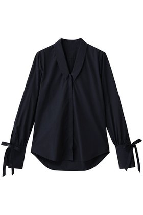 【マルティニーク/martinique】の【別注】【BOURRIENNE】DIVAコットンブラウス 人気、トレンドファッション・服の通販 founy(ファニー) ファッション Fashion レディースファッション Fashion for Women トップス・カットソー Cut & Sew Tops シャツ・ブラウス・オフィスカジュアル Elegant Blouses & Button-Ups カフス Cuff Design スペシャル Special, Limited Edition スリット Slit, Slit Detail スリーブ Sleeve, Long Sleeve / Short Sleeve フェミニン Feminine, Girly フランス France, French リボン Ribbon, Bow ロング Long, Long-Length エレガント 上品 Elegant 別注 Limited Edition, Custom Order 新作・新入荷 New Arrivals / New In |ID:prp329100004714068