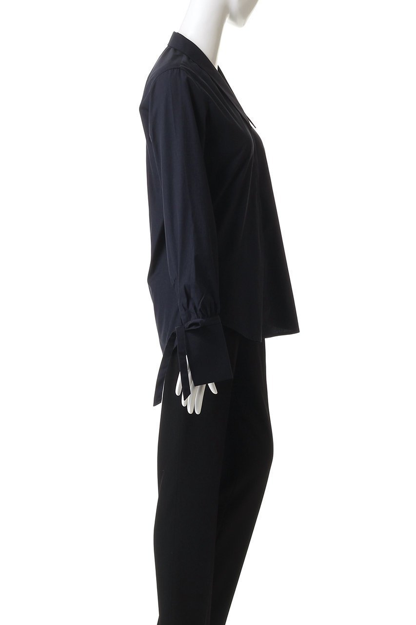 【マルティニーク/martinique】の【別注】【BOURRIENNE】DIVAコットンブラウス 人気、トレンドファッション・服の通販 founy(ファニー) 　ファッション　Fashion　レディースファッション　Fashion for Women　トップス・カットソー　Cut & Sew Tops　シャツ・ブラウス・オフィスカジュアル　Elegant Blouses & Button-Ups　カフス　Cuff Design　スペシャル　Special, Limited Edition　スリット　Slit, Slit Detail　スリーブ　Sleeve, Long Sleeve / Short Sleeve　フェミニン　Feminine, Girly　フランス　France, French　リボン　Ribbon, Bow　ロング　Long, Long-Length　エレガント 上品　Elegant　別注　Limited Edition, Custom Order　other-3|ID: prp329100004714068 ipo3291000000035564489