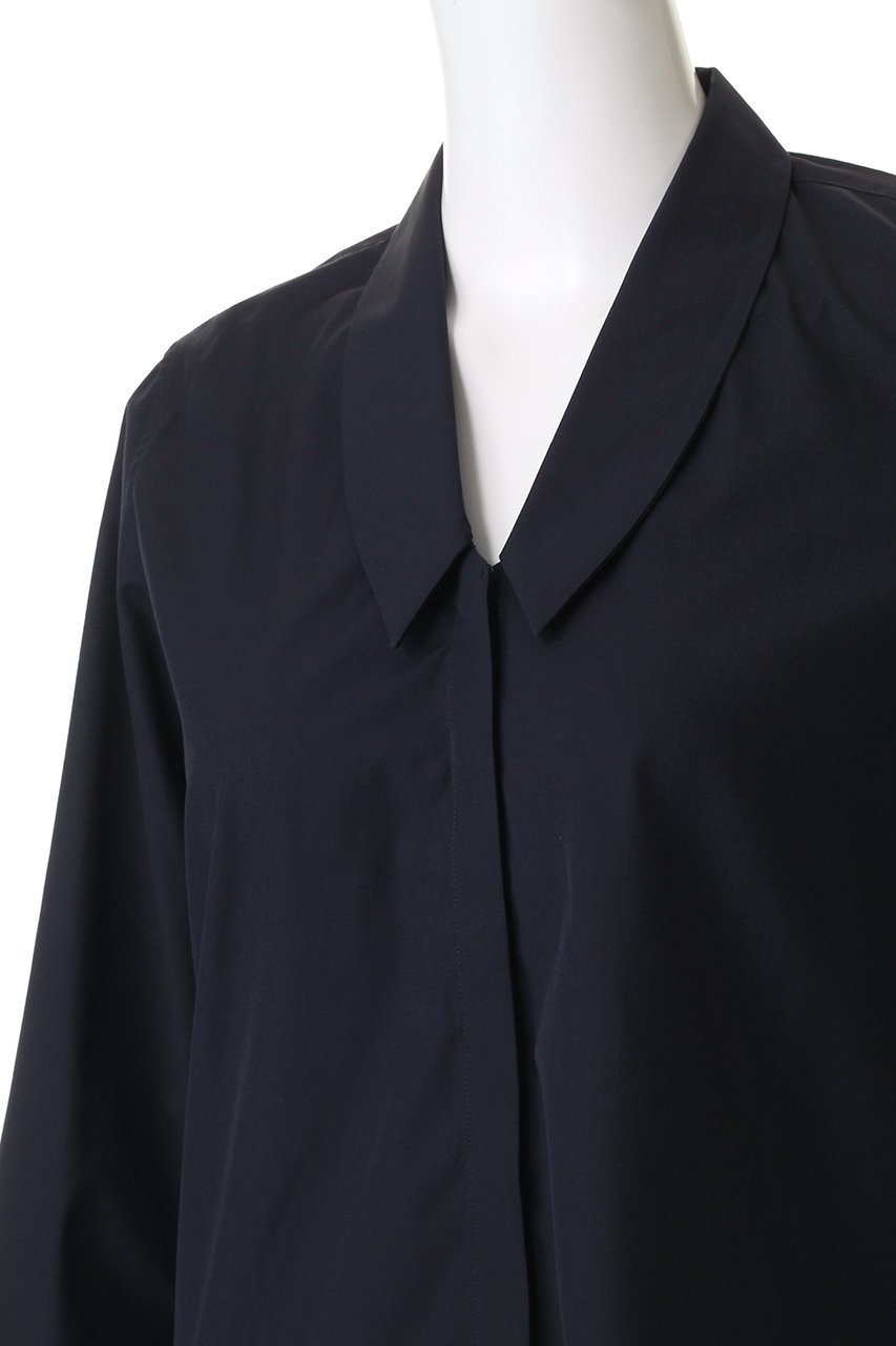 【マルティニーク/martinique】の【別注】【BOURRIENNE】DIVAコットンブラウス 人気、トレンドファッション・服の通販 founy(ファニー) 　ファッション　Fashion　レディースファッション　Fashion for Women　トップス・カットソー　Cut & Sew Tops　シャツ・ブラウス・オフィスカジュアル　Elegant Blouses & Button-Ups　カフス　Cuff Design　スペシャル　Special, Limited Edition　スリット　Slit, Slit Detail　スリーブ　Sleeve, Long Sleeve / Short Sleeve　フェミニン　Feminine, Girly　フランス　France, French　リボン　Ribbon, Bow　ロング　Long, Long-Length　エレガント 上品　Elegant　別注　Limited Edition, Custom Order　other-5|ID: prp329100004714068 ipo3291000000035564491