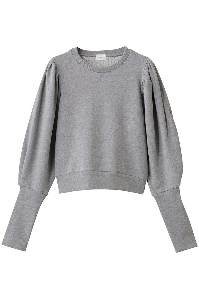 【マノフ/MANOF】のVOLUME FIT SLEEVE SWEAT スウェット インテリア・キッズ・メンズ・レディースファッション・服の通販 founy(ファニー) https://founy.com/ ファッション Fashion レディースファッション Fashion for Women トップス・カットソー Cut & Sew Tops シャツ・ブラウス・オフィスカジュアル Elegant Blouses & Button-Ups レディースパーカー・カジュアルフーディー Casual Hoodies & Sweatshirts ロングTシャツ・Tシャツ Longline T-Shirts & Tees スウェット・クルーネックトップス Sweatshirts & Crewnecks / Relaxed Fit Sweat Tops カットソー・ベーシックTシャツ Cut-and-Sewn Tops / Stretch Tees & Basics カフス Cuff Design コンパクト Compact, Small Size スウェット / スエット Sweatshirt, Sweatwear スリーブ Sleeve, Long Sleeve / Short Sleeve |ID: prp329100004714076 ipo3291000000034057003