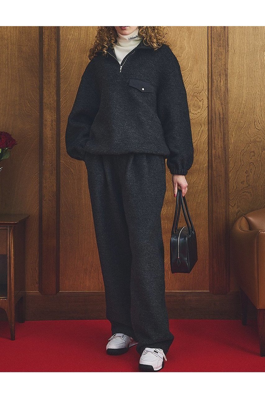 【オブラダ/Oblada】のウールフリーストップス 人気、トレンドファッション・服の通販 founy(ファニー) 　ファッション　Fashion　レディースファッション　Fashion for Women　トップス・カットソー　Cut & Sew Tops　ニット　Knit Tops & Sweaters　カジュアルプルオーバー・ニットトップス　Pullovers & Knit Tops / Casual Pullovers　おすすめ　Recommended / Our Picks　ウォーム　Warm Fabric　シンプル　Simple, Minimal　フェミニン　Feminine, Girly　メランジ　Melange, Mixed Yarn　新作・新入荷　New Arrivals / New In　A/W・秋冬　Autumn/Winter　other-8|ID: prp329100004714080 ipo3291000000034057052