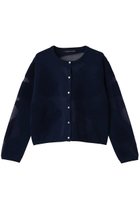 【ミズイロ インド/mizuiro ind】のシアーパターンカーディガン navy|ID: prp329100004714088 ipo3291000000035321648