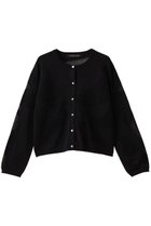 【ミズイロ インド/mizuiro ind】のシアーパターンカーディガン black|ID: prp329100004714088 ipo3291000000036086035
