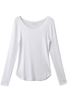 【スリー ドッツ/three dots】のレーヨンニットリブジャージー オープンクルーネック 人気、トレンドファッション・服の通販 founy(ファニー) ファッション Fashion レディースファッション Fashion for Women トップス・カットソー Cut & Sew Tops ニット Knit Tops & Sweaters シャツ・ブラウス・オフィスカジュアル Elegant Blouses & Button-Ups ロングTシャツ・Tシャツ Longline T-Shirts & Tees カットソー・ベーシックTシャツ Cut-and-Sewn Tops / Stretch Tees & Basics インナー Innerwear カーディガン Cardigan, Knitwear シンプル Simple, Minimal ジャケット Jacket, Outerwear スリーブ Sleeve, Long Sleeve / Short Sleeve フィット Fit, Slim Fit ロング Long, Long-Length 定番 Standard, Basic Item thumbnail ホワイト|ID: prp329100004714093 ipo3291000000034079167