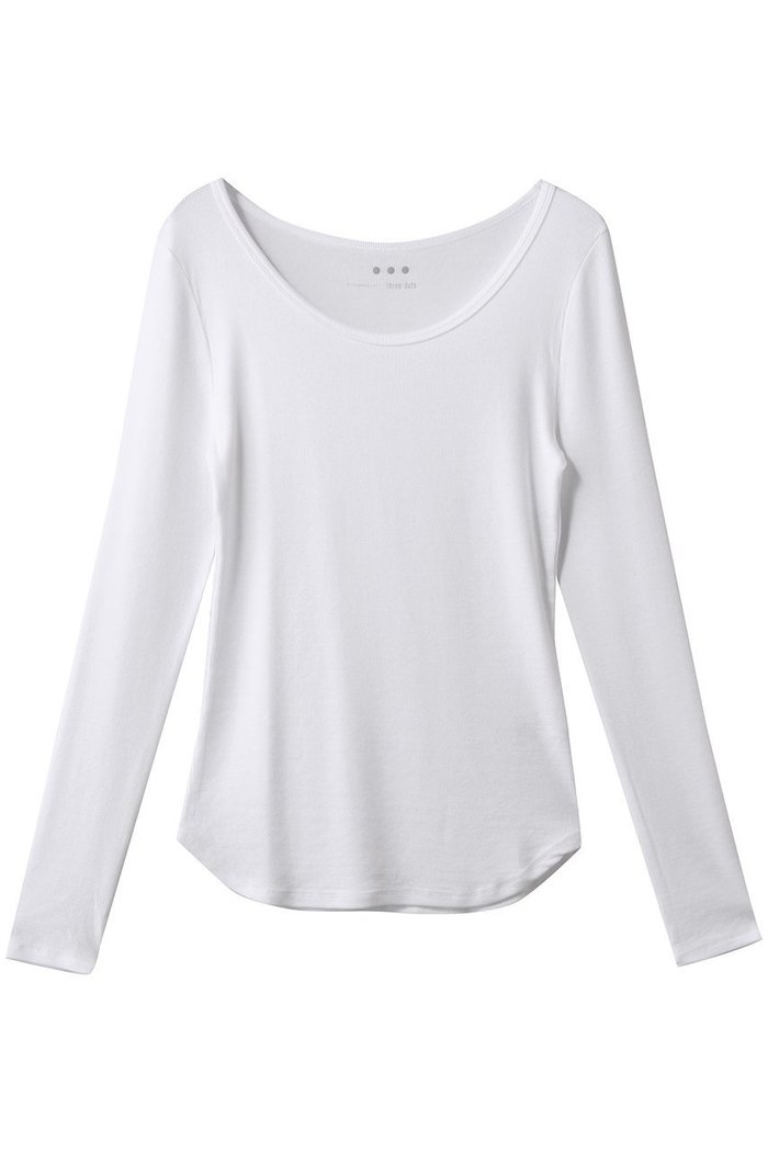 【スリー ドッツ/three dots】のレーヨンニットリブジャージー オープンクルーネック インテリア・キッズ・メンズ・レディースファッション・服の通販 founy(ファニー) https://founy.com/ ファッション Fashion レディースファッション Fashion for Women トップス・カットソー Cut & Sew Tops ニット Knit Tops & Sweaters シャツ・ブラウス・オフィスカジュアル Elegant Blouses & Button-Ups ロングTシャツ・Tシャツ Longline T-Shirts & Tees カットソー・ベーシックTシャツ Cut-and-Sewn Tops / Stretch Tees & Basics インナー Innerwear カーディガン Cardigan, Knitwear シンプル Simple, Minimal ジャケット Jacket, Outerwear スリーブ Sleeve, Long Sleeve / Short Sleeve フィット Fit, Slim Fit ロング Long, Long-Length 定番 Standard, Basic Item |ID: prp329100004714093 ipo3291000000035535461