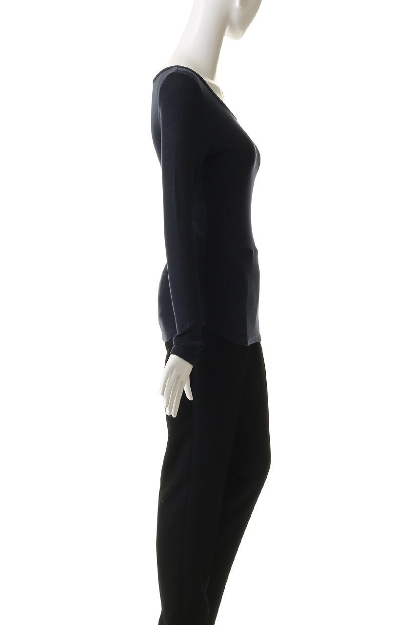 【スリー ドッツ/three dots】のレーヨンニットリブジャージー オープンクルーネック 人気、トレンドファッション・服の通販 founy(ファニー) 　ファッション　Fashion　レディースファッション　Fashion for Women　トップス・カットソー　Cut & Sew Tops　ニット　Knit Tops & Sweaters　シャツ・ブラウス・オフィスカジュアル　Elegant Blouses & Button-Ups　ロングTシャツ・Tシャツ　Longline T-Shirts & Tees　カットソー・ベーシックTシャツ　Cut-and-Sewn Tops / Stretch Tees & Basics　インナー　Innerwear　カーディガン　Cardigan, Knitwear　シンプル　Simple, Minimal　ジャケット　Jacket, Outerwear　スリーブ　Sleeve, Long Sleeve / Short Sleeve　フィット　Fit, Slim Fit　ロング　Long, Long-Length　定番　Standard, Basic Item　other-3|ID: prp329100004714093 ipo3291000000035568562