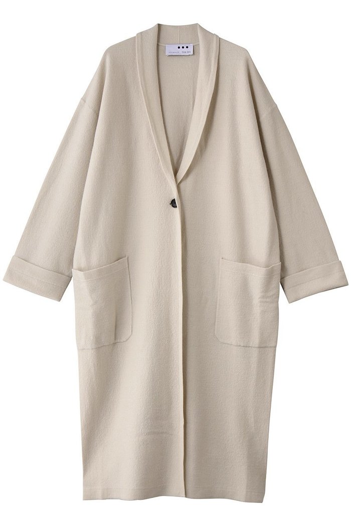 【スリー ドッツ/three dots】のフェルトセーター コートカーディガン インテリア・キッズ・メンズ・レディースファッション・服の通販 founy(ファニー) https://founy.com/ ファッション Fashion レディースファッション Fashion for Women カーディガン Cardigan, Knitwear シンプル Simple, Minimal セーター Sweater, Knitwear フェルト Felt, Felt Fabric ベーシック Basic, Essential エレガント 上品 Elegant |ID: prp329100004714095 ipo3291000000036049079