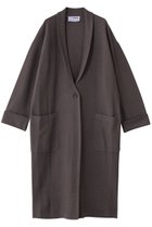 【スリー ドッツ/three dots】のフェルトセーター コートカーディガン ブラック|ID: prp329100004714095 ipo3291000000036049082